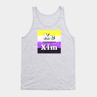 Xe-Xim Pronouns: Non-Binary Tank Top